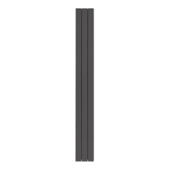 Радиатор алюминиевый (3 секции) LEDRO S/90 2000 мм ARDESIA/SLATE GREY 3B NOVA FLORIDA (81GLE04403)