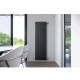 Радиатор алюминиевый (4 секции) LEDRO S/90 1800 мм ARDESIA/SLATE GREY 3B NOVA FLORIDA (81FLE04404)