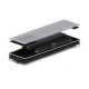 Внутрішньопідлоговий конвектор  Carrera MV Black 250х2250х65+вент. DC24V (MVB24dc_25/225/6.5)