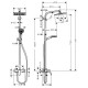Душевая система с однорычажным смесителем Hansgrohe Crometta E 240 1jet Showerpipe (27284000)