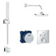 Набір для душу Grohe SmartControl Cube на 2 споживача прихованого монтажу  (23409SC0)