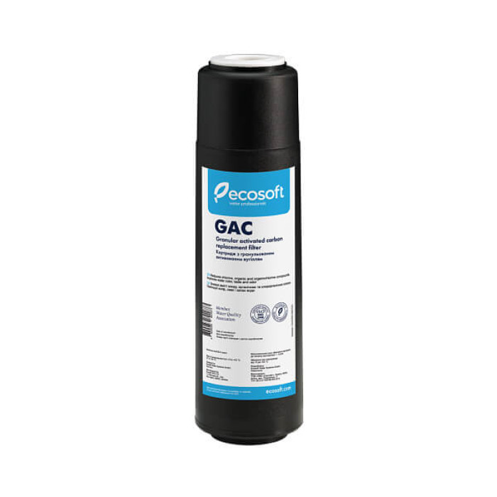 Картридж з гранульованим активованим вугіллям Ecosoft 2,5х10 (CHV2510ECO) (CHV2510ECO)
