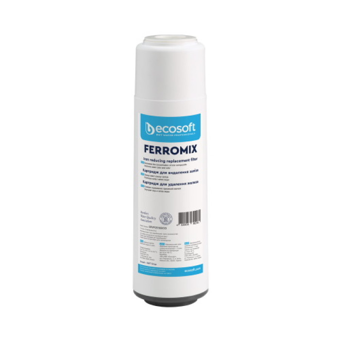 Картридж для видалення заліза Ecosoft 2,5х10 (CRVF2510ECO) (CRVF2510ECO)