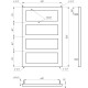 Водяной полотенцесушитель Genesis Aqua Masive 80x53 черный (GA-58001)