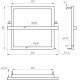 Водяной полотенцесушитель Genesis Aqua One 53x53 черный (GA-4701)