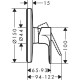 Смеситель для душа Hansgrohe Rebris S (72667670)