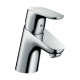 Смеситель для раковины Hansgrohe Focus с донным клапаном Push Open (31604000)