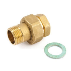 Американка прямая 1/2" ВН латунь с прокладкой  General Fittings