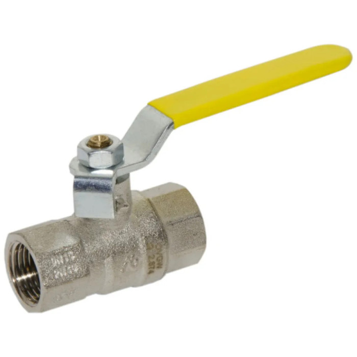 Кран шаровый газовый Bonomi Missouri Gas 1/2 ВВ стальная ручка (79500104)