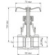 Запорный клапан (задвижка) Bonomi 2 ВВ (52300013)