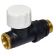 Термоклапан прямий BLACK MATTE Ø1/2″ х 24-19 COMPACT-THERMO-V1 Carlo Poletti Srl