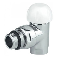 Carlo Poletti Термоклапан кутовий ХРОМ Ø1/2″ CYLINDER THERMO (V31310B)