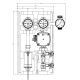 77889 насосная группа для солнечных систем AFRISO 130-4, G 3/4" с циркуляционным насосом