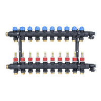 AFRISO 81270 Колектор ProCalida EF1 K 10 контурів, G1