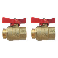 AFRISO 80835 шаровые краны (2шт)