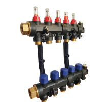503212 Коллектор пластиковый на 12 контуров с расходомерами Tervix Pro Line (503212)