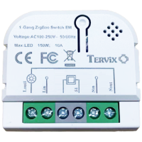 432121 Розумний вимикач Tervix Pro Line ZigBee Switch (1 клавіша / розетка) (432121)