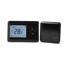 116330 Безпровідний кімнатний термостат WiFi Tervix Pro Line для газового/електричного котла, чорний