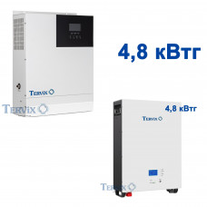 693210 Система автономного живлення Tervix BANKA 4,8 кВтг - інвертор 5кВ + акумулятор 48В 100 Аг