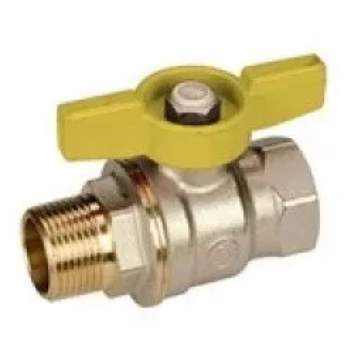Кран газовий  кульовий 1