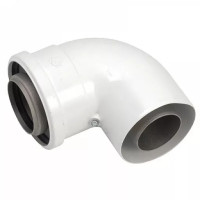 Vaillant Відвід  концентричної труби 60/100 РР 87° (конд.) (303910)