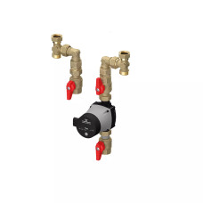Комплект арматури 1", з Wilo Yonos PARA RS 15/6, для підключення бойлера до насосної групи KOMBIMIX (M66356.86)