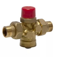 Giacomini Клапан балансувальний комбінований компактний - автомат. регулятор витрати з підключ. керуючиого СП. 1/2