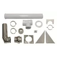 VAILLANT Комплект для горизонтального проходу крізь стіну 80/125 (0020042748)