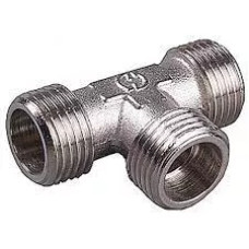 Тройник 1/2" ННН никель General Fittings