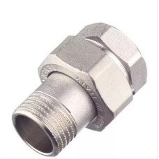 Американка прямая 1 1/2" ВН никель General Fittings