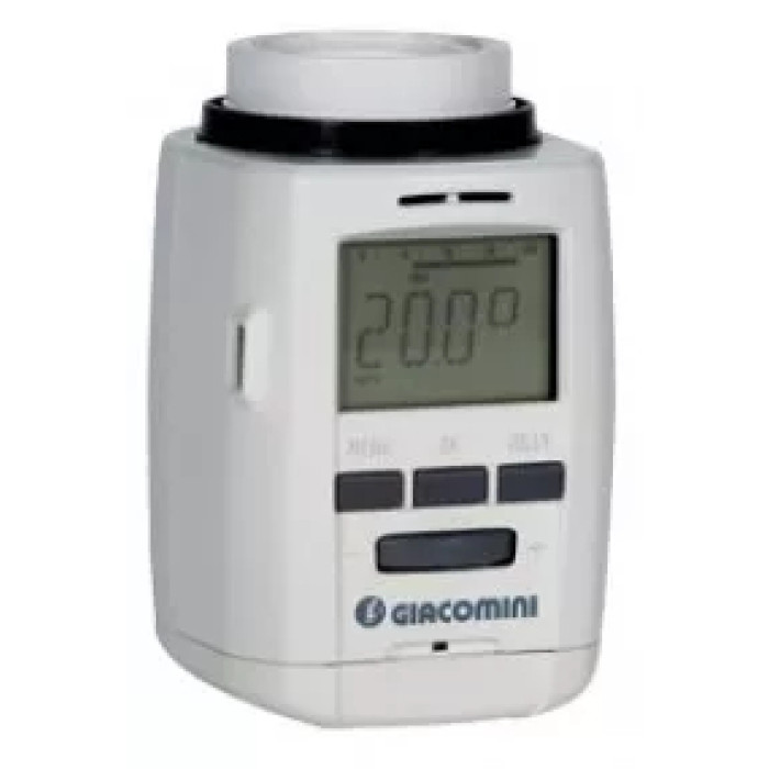 Термостатична головка електронна, розмір радіо (ZigBee) (K470WX001)