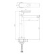 SOLAR смеситель для раковины высокий, 35 мм, хром, VOLLE