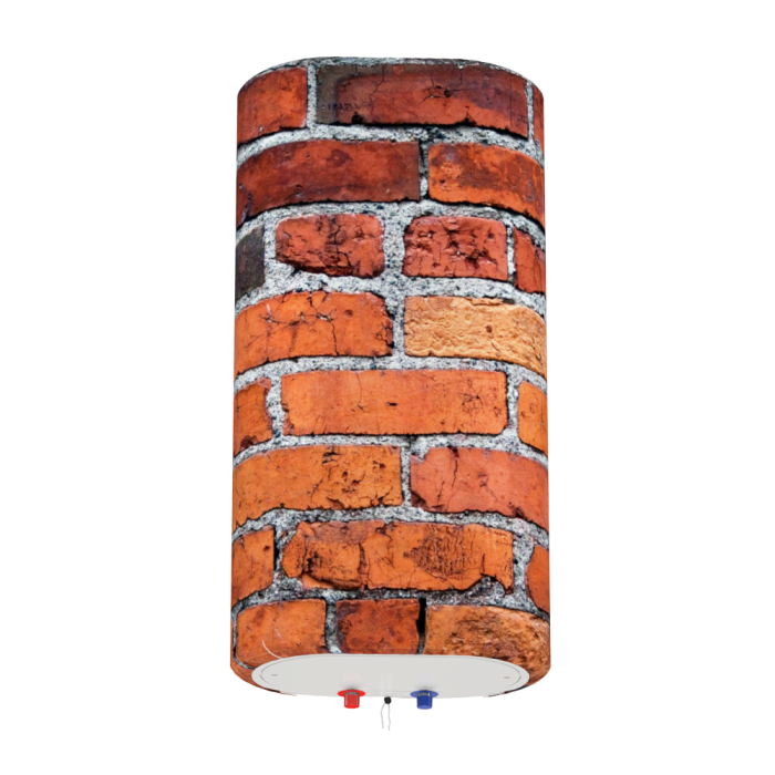 Декоративный чехол для бойлера WILLER IV50DR-Brig (Кирпич/880х860мм/8) (CC860-Bricks)