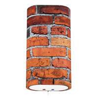Декоративний чохол для бойлера WILLER EV50DR Grand (Цегла / 927х902мм / 40) (CC902-Bricks)