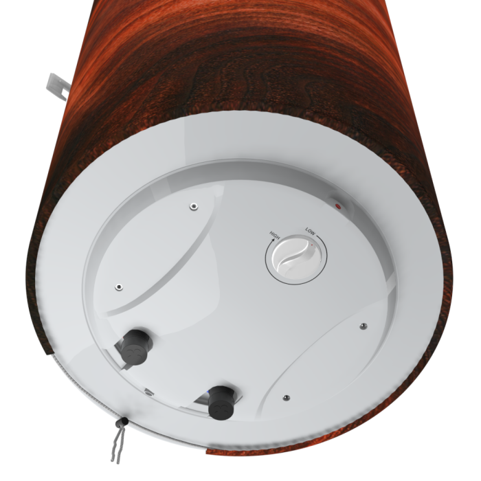 Декоративный чехол для бойлера WILLER EV50DR Optima (Орех/1055х560мм/23) (CC560-Walnut)