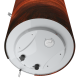 Декоративный чехол для бойлера WILLER EV50DR Optima (Орех/1055х560мм/23) (CC560-Walnut)