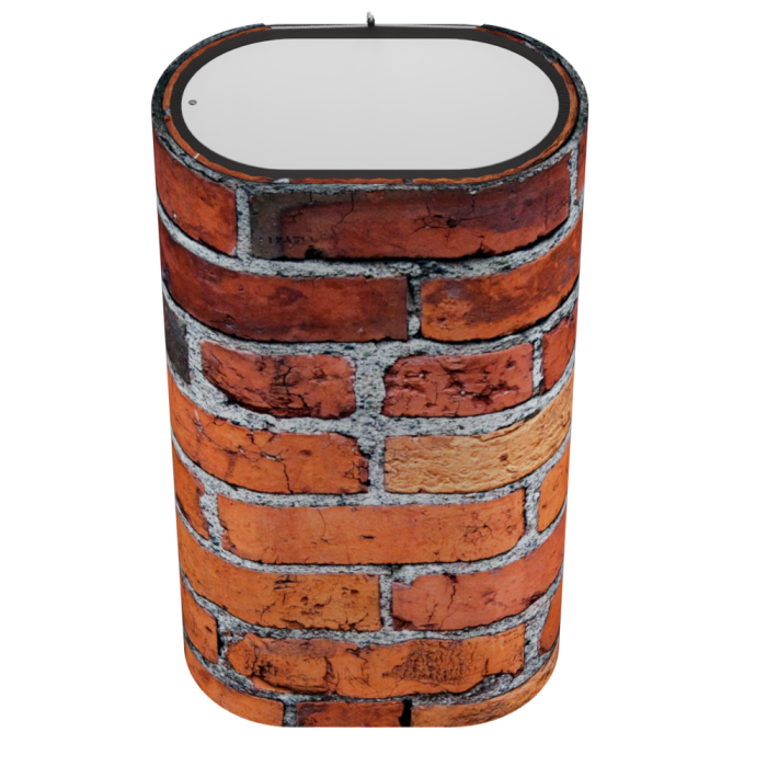 Декоративный чехол для бойлера WILLER EV50DR Grand (Кирпич/927х902мм/40) (CC902-Bricks)