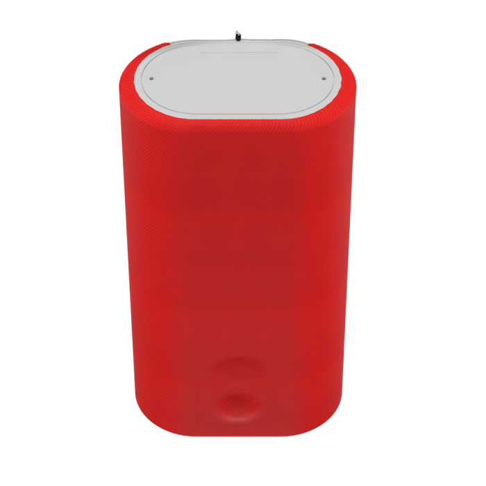 Декоративный чехол для бойлера WILLER IV50DR-Brig (Диагональ красная/880х860мм/70-1) (CC860-Red-Diagonal)