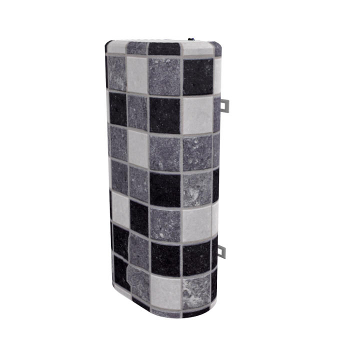 Декоративный чехол для бойлера WILLER IV80DR-Brig (Плитка/980х985мм/12) (CC985-Tile)