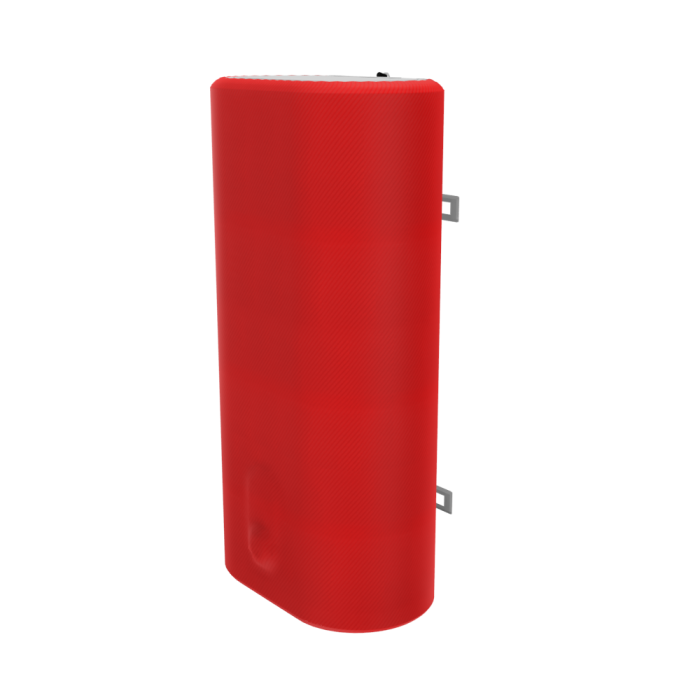 Декоративный чехол для бойлера WILLER IV50DR-Brig (Диагональ красная/880х860мм/70-1) (CC860-Red-Diagonal)