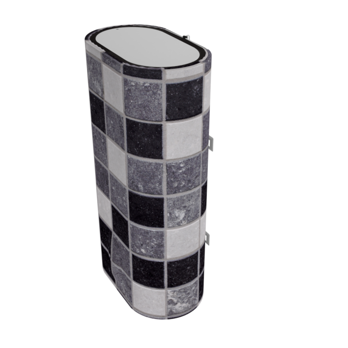 Декоративный чехол для бойлера WILLER EV50DR Grand (Плитка/927х902мм/36) (CC902-Tile)