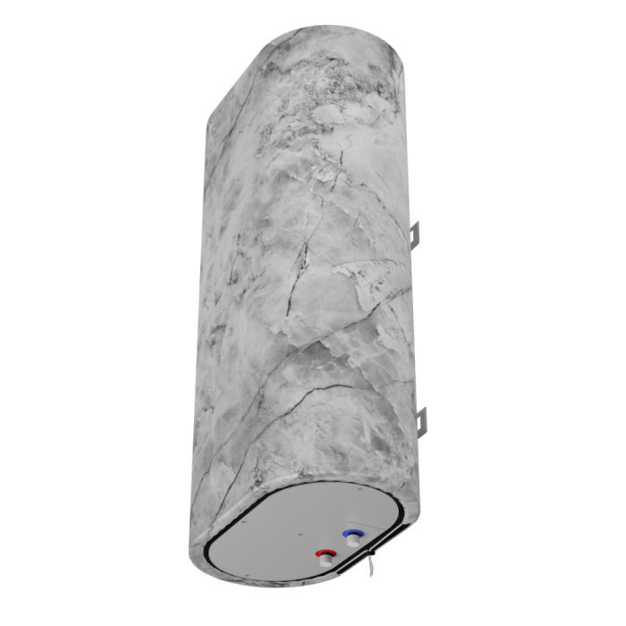 Декоративный чехол для бойлера WILLER EV50DR Grand (Белый мрамор/927х902мм/34) (CC902-White-marble)