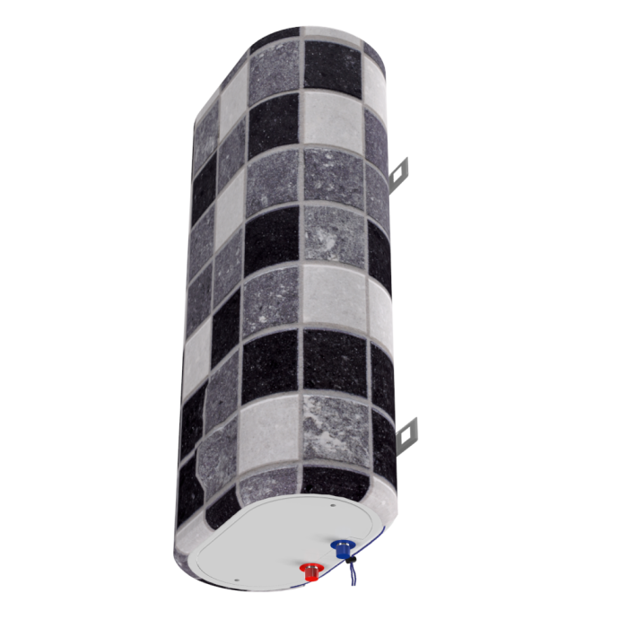Декоративный чехол для бойлера WILLER IV80DR-Brig (Плитка/980х985мм/12) (CC985-Tile)