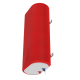 Декоративный чехол для бойлера WILLER IV50DR-Brig (Диагональ красная/880х860мм/70-1) (CC860-Red-Diagonal)