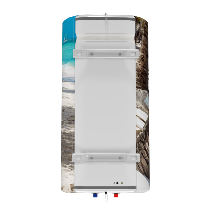 Декоративный чехол для бойлера WILLER IV80DR-Brig (Девушка на пляже/980х985мм/13) (CC985-Beach-girl)