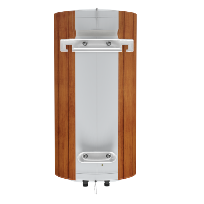 Декоративный чехол для бойлера WILLER EV50DR Optima (Деревянные рельсы; 1055*560мм; №22) (CC560-Wooden-pln)