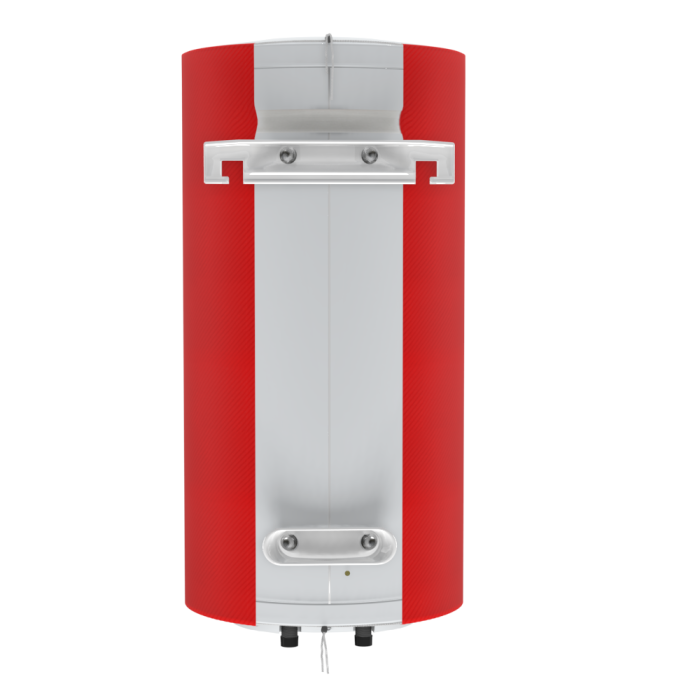 Декоративный чехол для бойлера WILLER EV50DR Optima (Диагональ красная/1055х560мм/70-3) (CC560-Red-Diagonal)