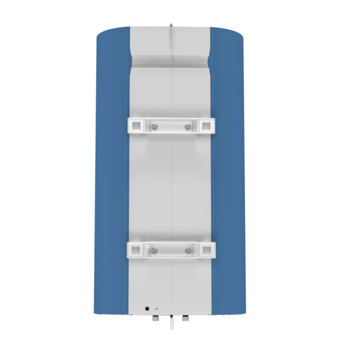 Декоративный чехол для бойлера WILLER EV80DR Grand (Габардин голубой/1100х990мм/72-8) (CC990-Blue-Gbrd)