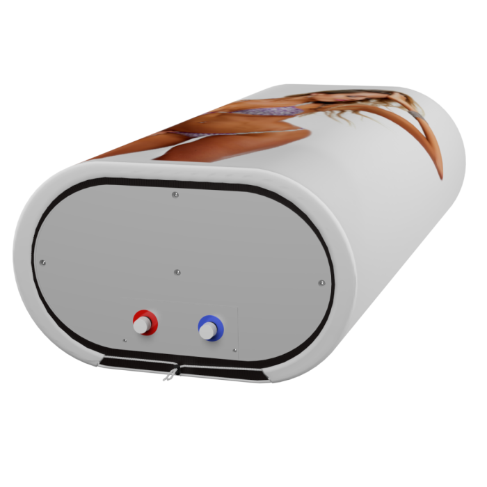 Декоративный чехол для бойлера WILLER EV80DR Grand (Девушка/1100х990мм/57) (CC990-Cask)