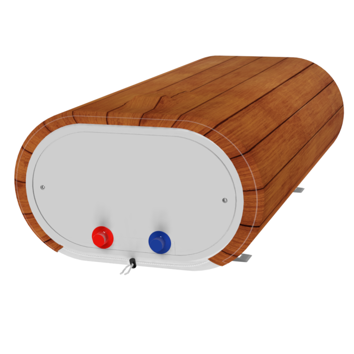 Декоративный чехол для бойлера WILLER IV50DR-Brig (Деревянные рейки; 880*860мм; №6) (CC860-Wooden-pln)
